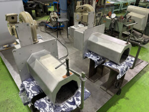 2025年 8月 可燃性ガス抽出炭化炉へバーナーを導入しました。